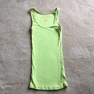 Lime Green Aeropostale Tank Top